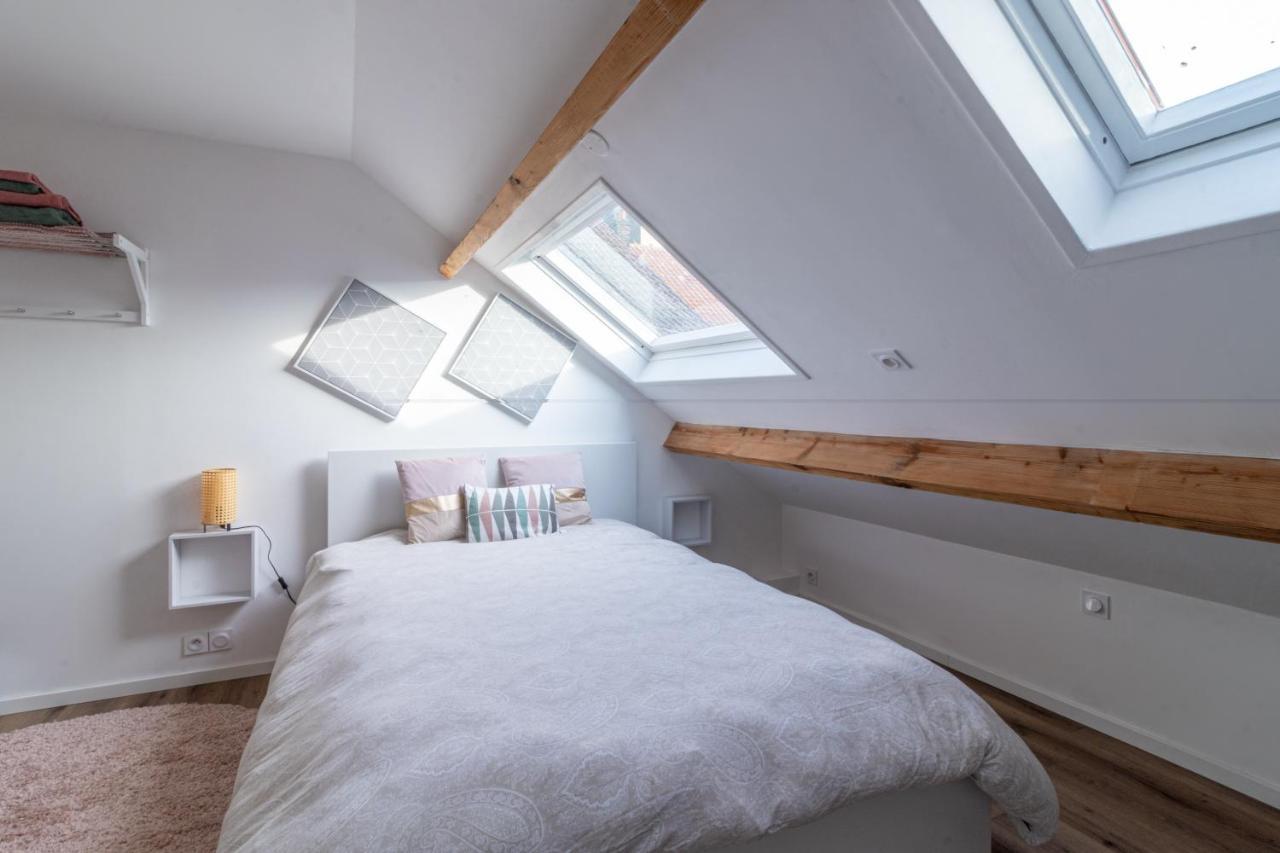 De Fil En Aiguille - Duplex Pour 4 A Calais Apartamento Exterior foto
